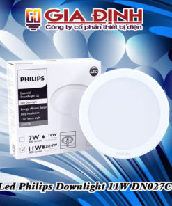 Đèn Led Philips Downlight 11W DN027C