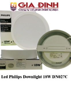 Đèn Led Philips Downlight 18W DN027C