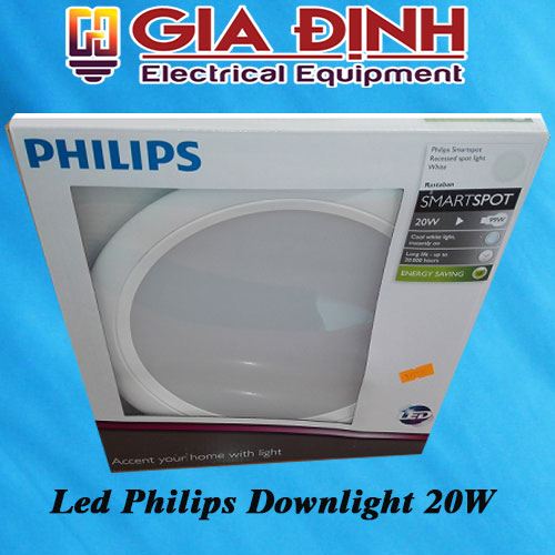 Đèn Led Philips Downlight 20W DN027C