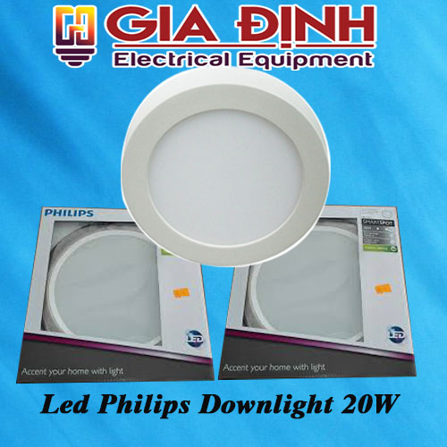 Đèn Led Philips Downlight 20W DN027C