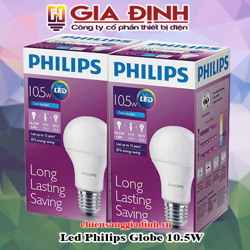 đèn Led Philips Globe 10.5W