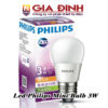 đèn Led Philips Mini Bulb 3W