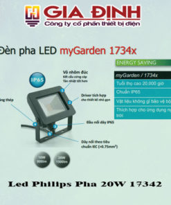 Đèn Led Philips Pha 20W 17342