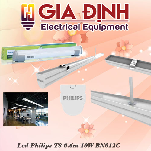 Đèn Led Philips T8 0.6m 10W BN012C