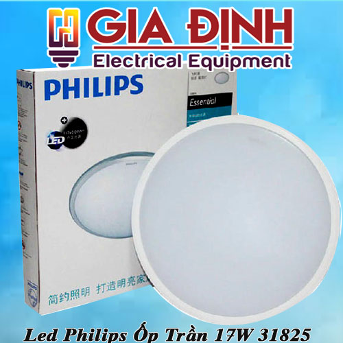 đèn led Philips ốp trần 17W 31825
