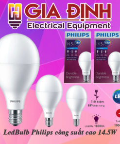 Đèn LedBulb Philips công suất cao 14.5W