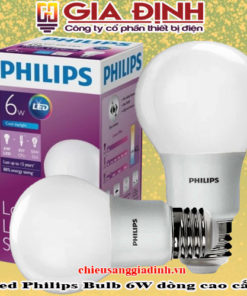 đèn Led Philips Bulb 6W dòng cao cấp
