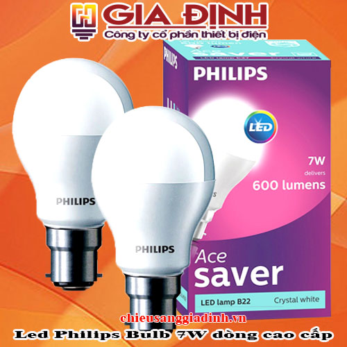 đèn Led Philips Bulb 7W dòng cao cấp