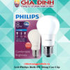 Đèn Led Philips Bulb 8W Dòng Cao Cấp