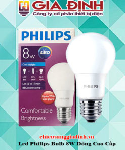 Đèn Led Philips Bulb 8W Dòng Cao Cấp