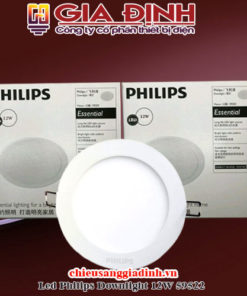 Đèn Led Philips Downlight 12W 59522 Marcasite