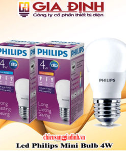 Đèn Led Philips mini bulb 4W