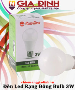 đèn Led Rạng Đông Bulb 3W