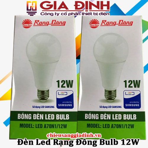 Đèn LED Rạng Đông Bulb 12W