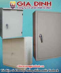 Tủ điện vỏ kim loại chống thấm nước Vanlock